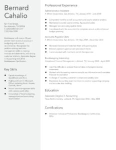 Bookkeeper Resume Examples and Templates Banner Image