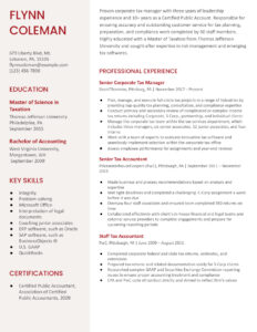 Certified Public Accountant Resume Examples and Templates Banner Image