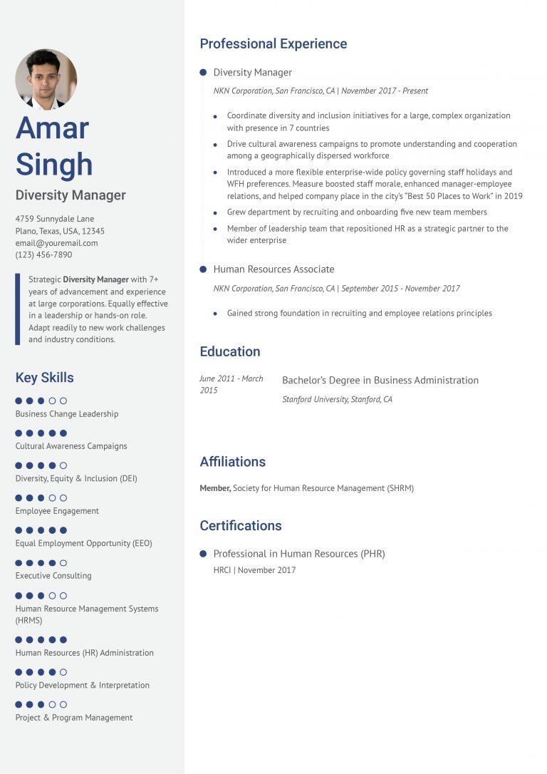 Combination Resume Templates and Examples for 2025 - ResumeBuilder.com