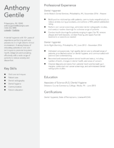 Dental Hygienist Resume Examples and Templates Banner Image