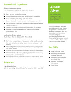 General Laborer Resume Examples and Templates Banner Image