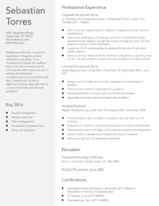 Licensed Vocational Nurse (LVN) Resume Examples and Templates Banner Image