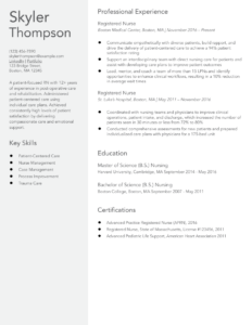 Nurse Resume Examples and Templates Banner Image