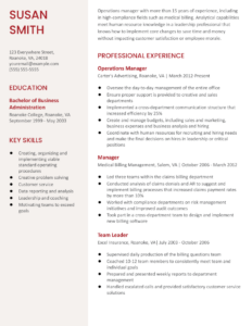Operations Manager Resume Examples and Templates Banner Image