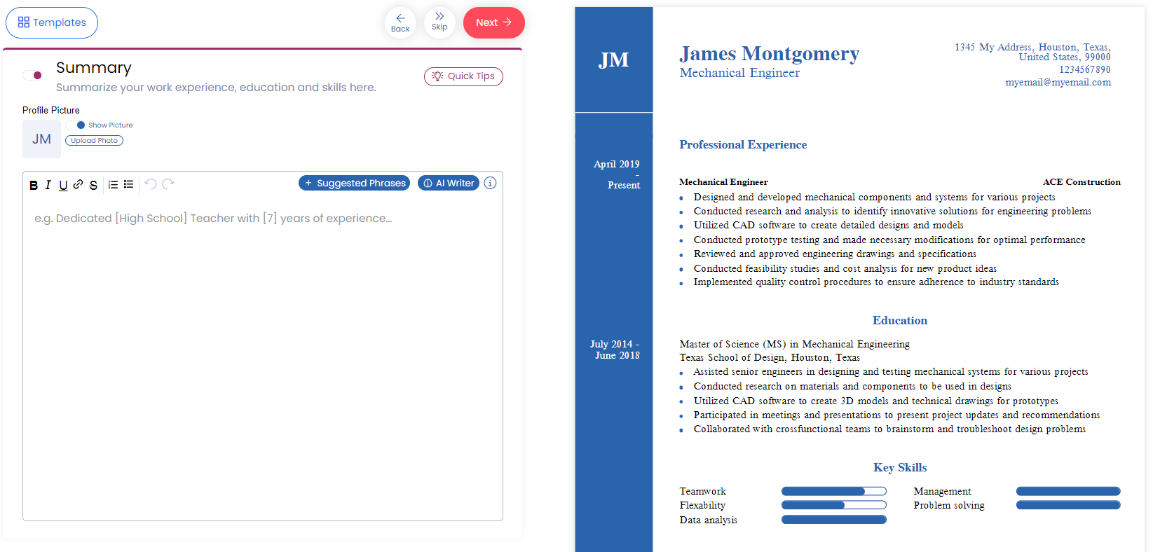Resume Building Process How To Build A Resume