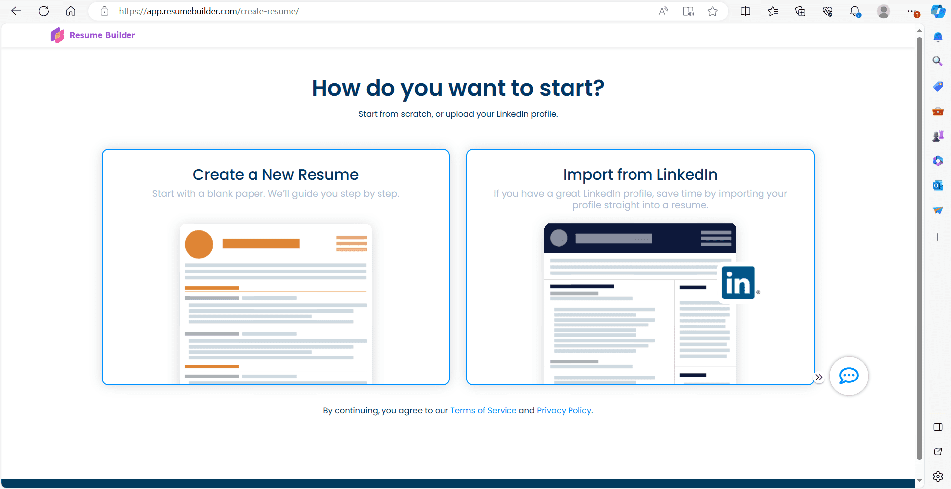 add projects to linkedin resume builder