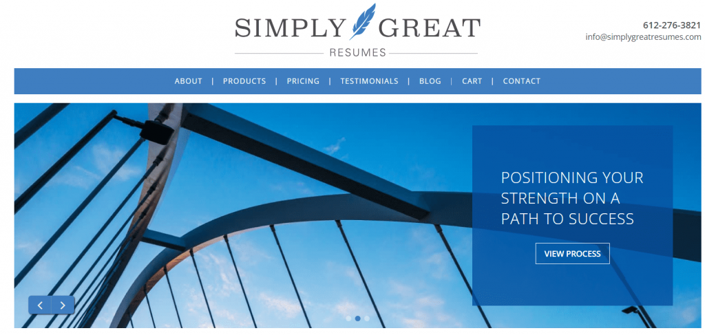 Simply Great Resumes Banner Image