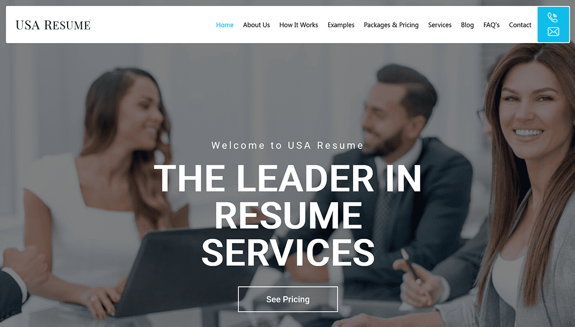 USA Resume Banner