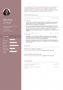 Case Manager Resume Examples Senior-Level