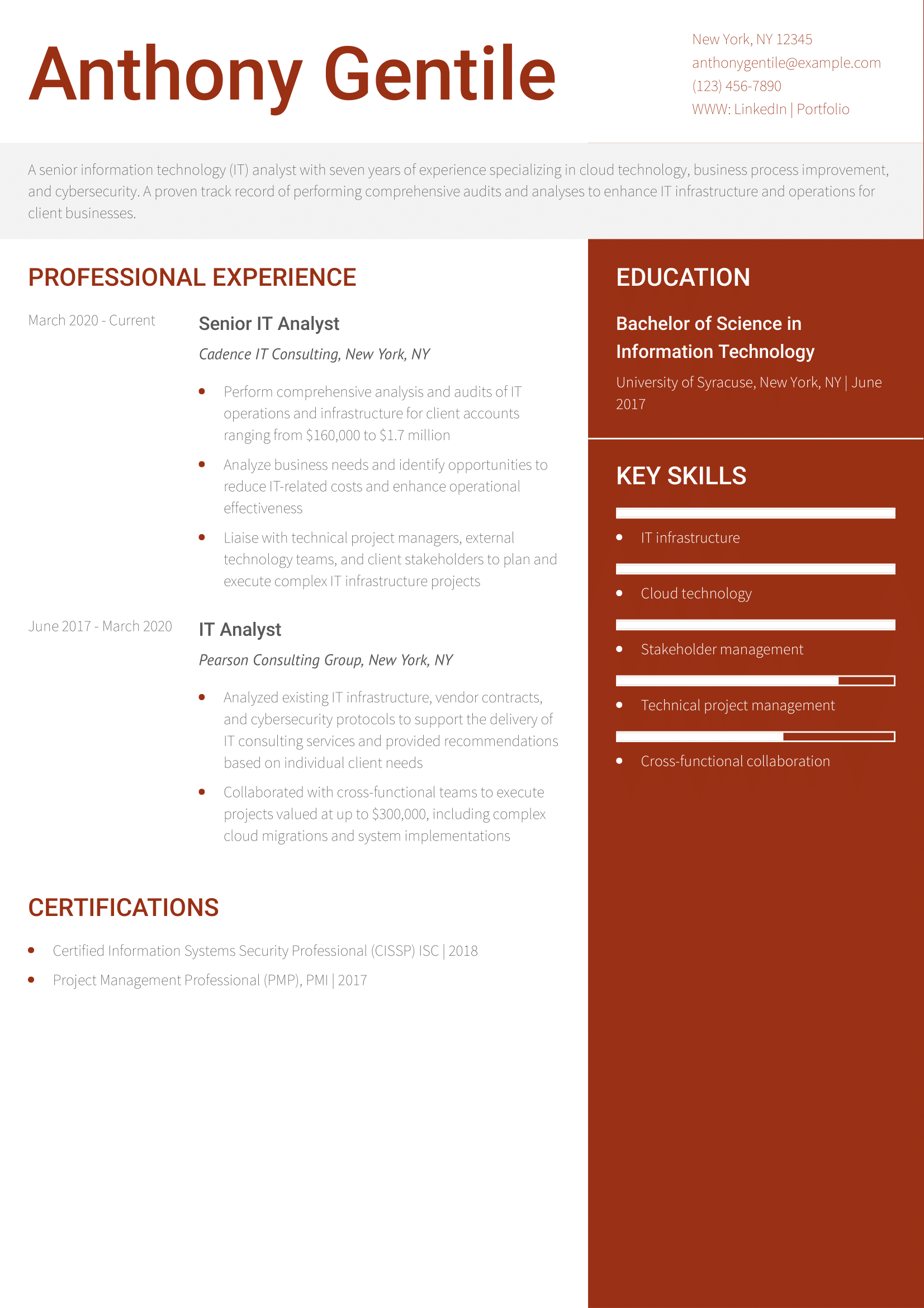 Analyst Resume Examples and Templates for 2025