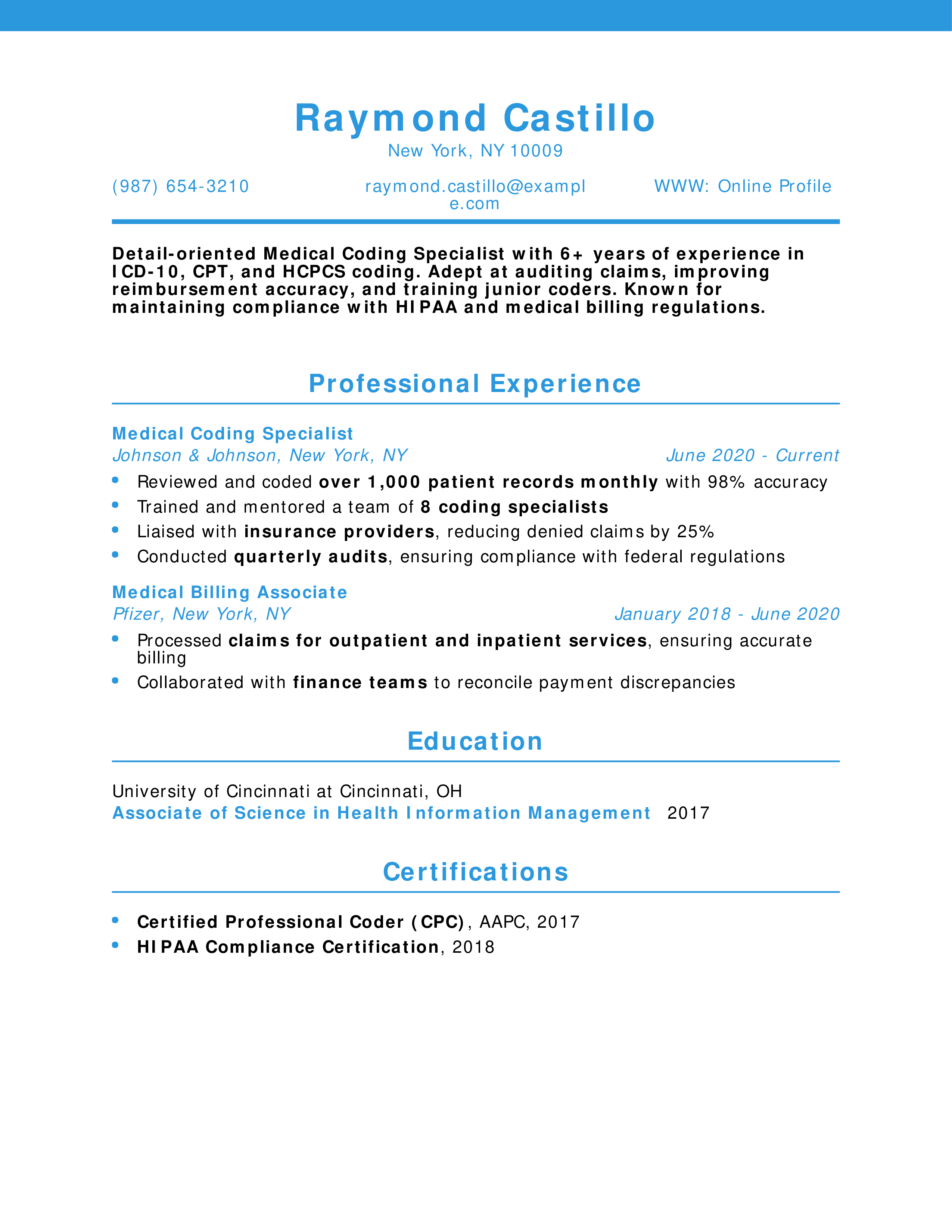 Medical Resume Examples and Templates - MedicalCodingSpecialist.pdf 