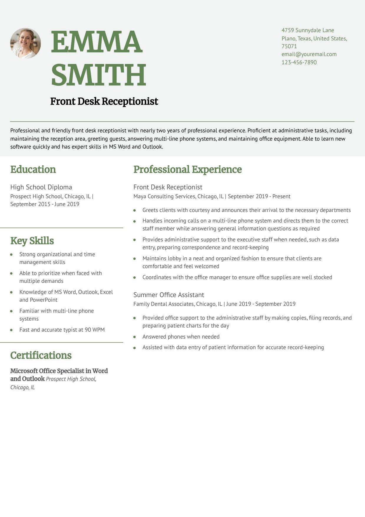 Ingenious Resume Template