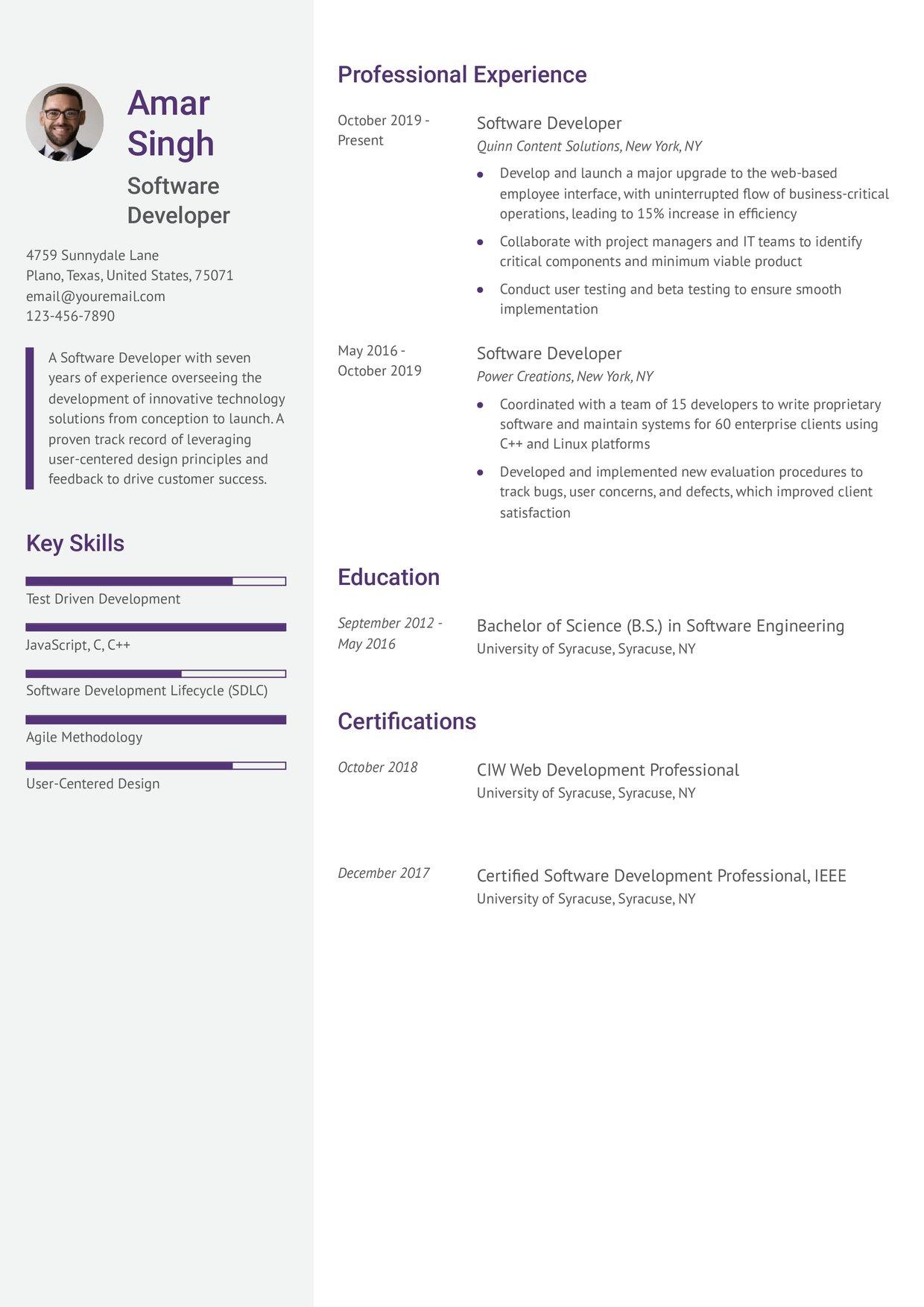 Essential Resume Template