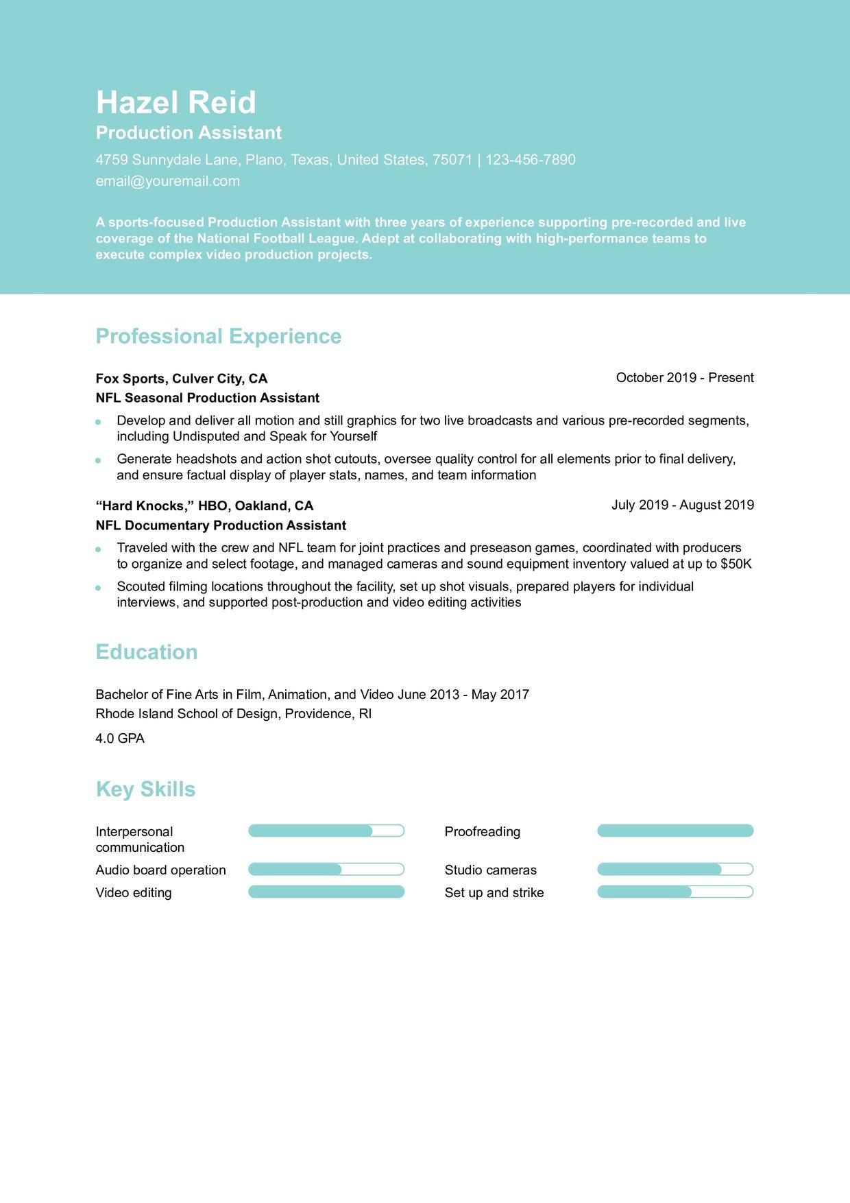 Polished Resume Template